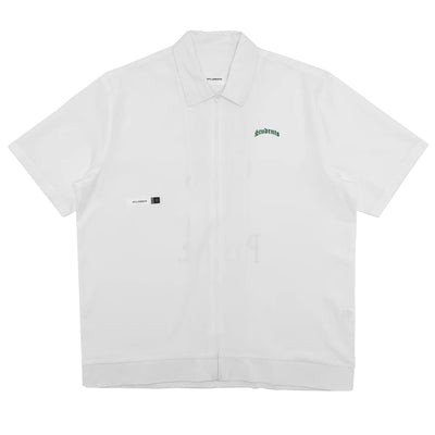 Wyatt Poplin Shirt White - SS24
