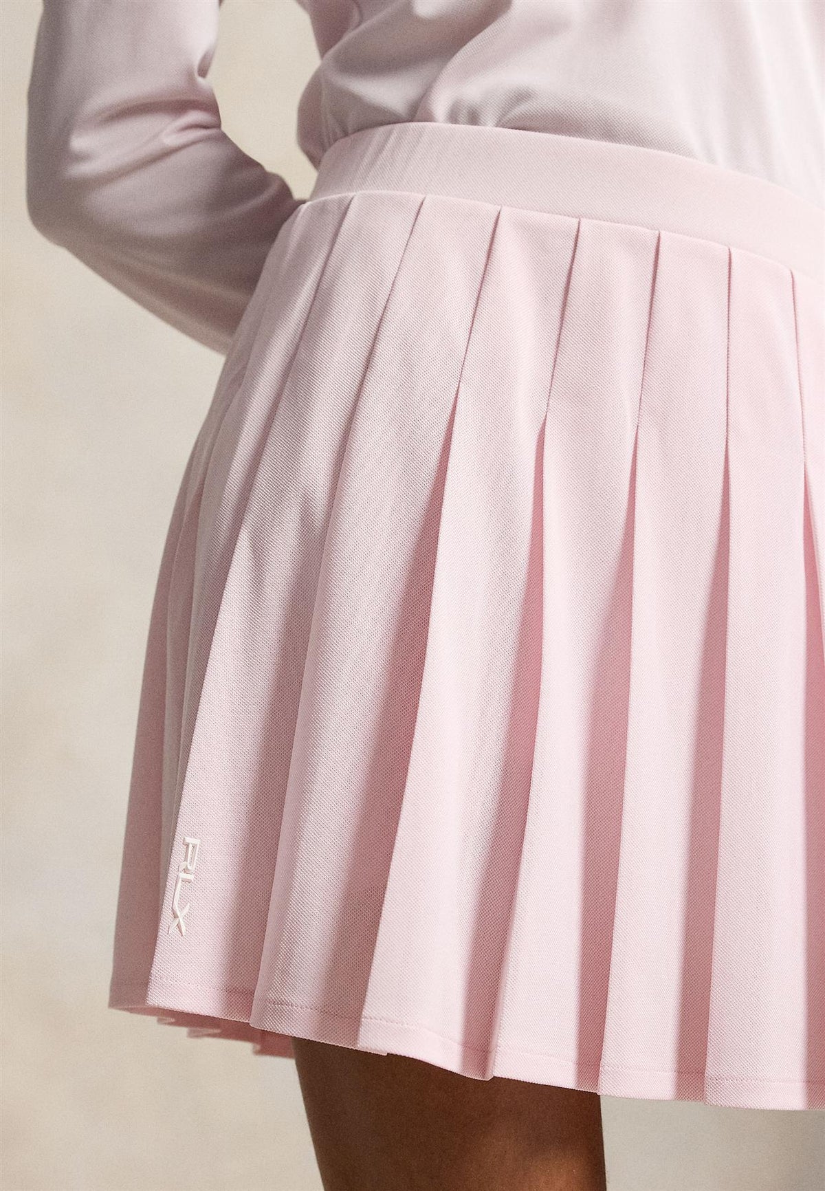 RLX Womens Performance Oxford Skirt Deco Pink