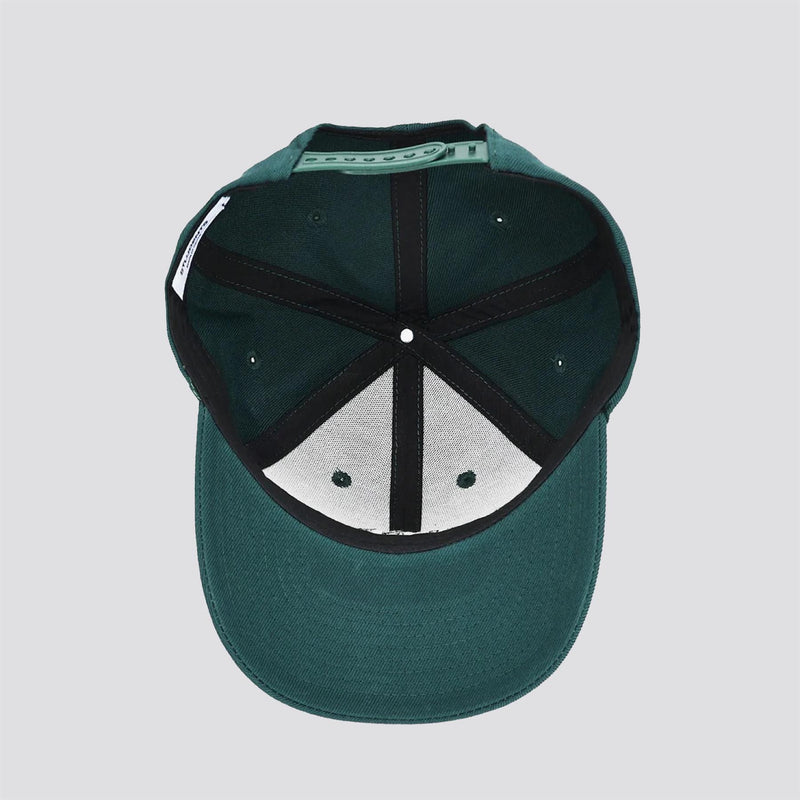 Bases Covered Unstructured 6 Panel Wool Hat Hunter