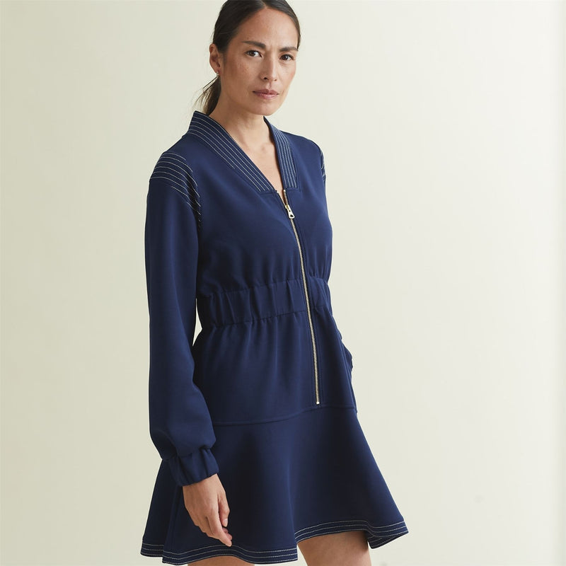 Womens Rita Dress Blue