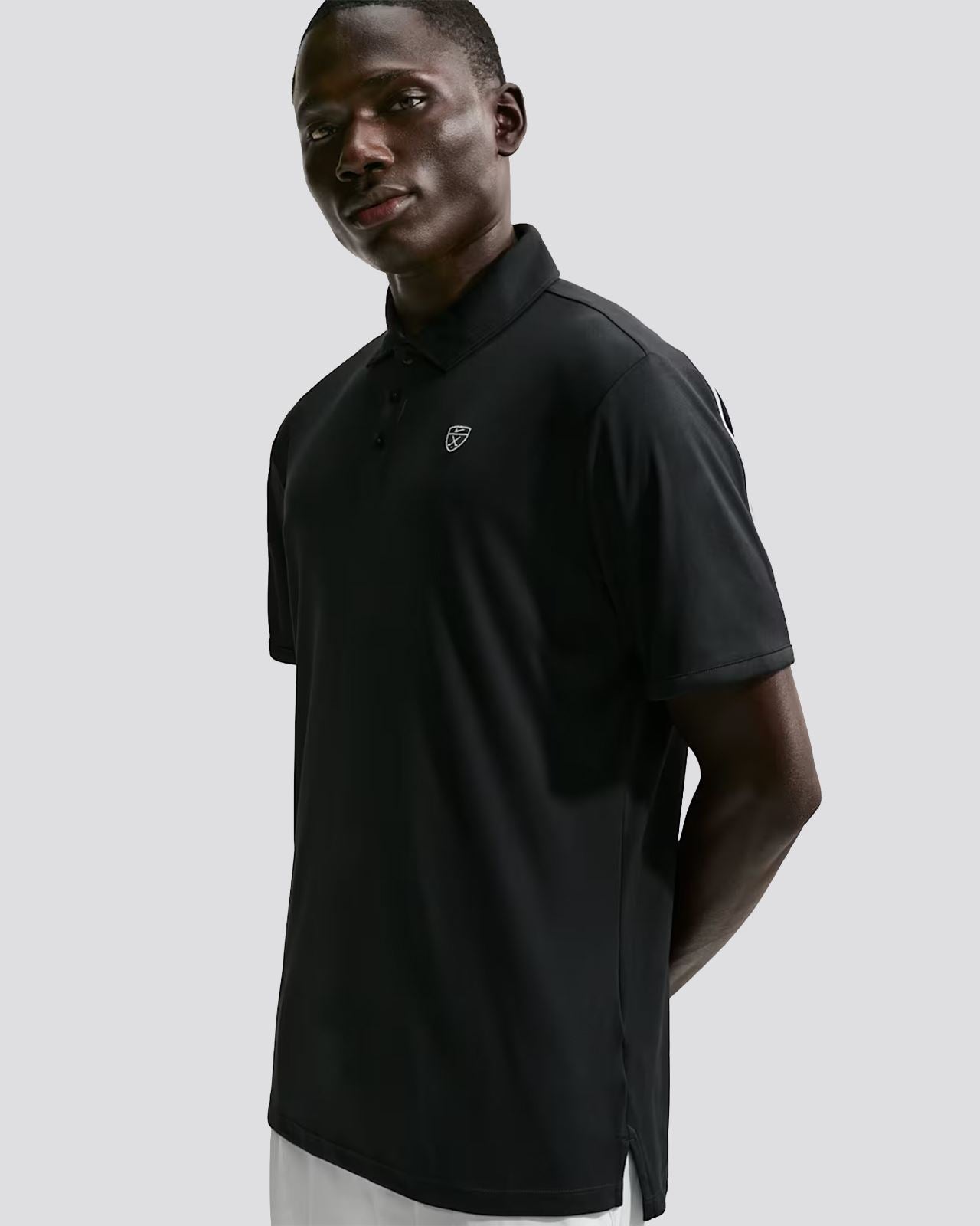 Dri-FIT Par 5 Solid Polo White/Black