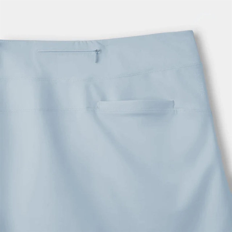 Womens Contrast Sport Skirt Ice Blue/Navy