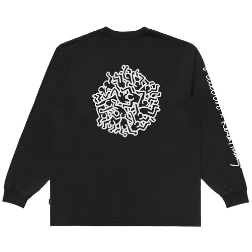 x Keith Haring LS Tee Black - AW24