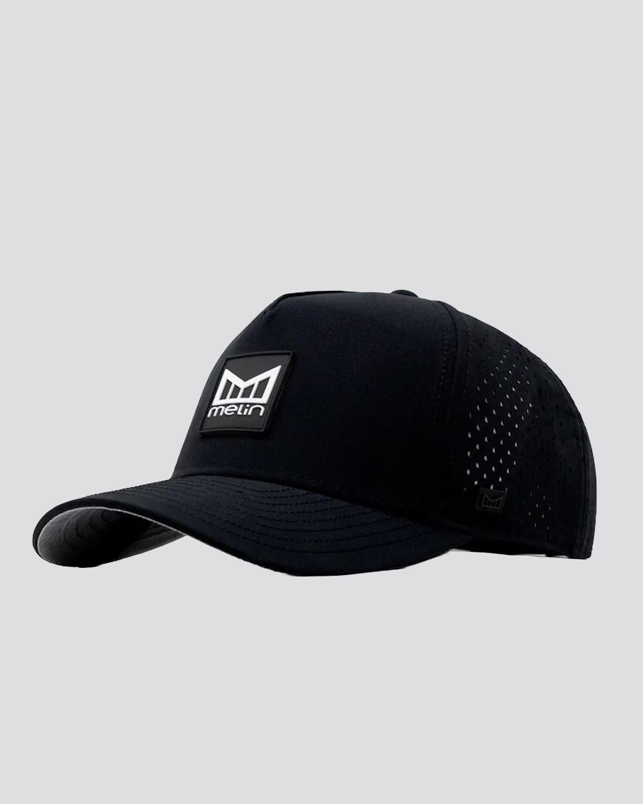 Hydro Odysea Stacked Cap Black