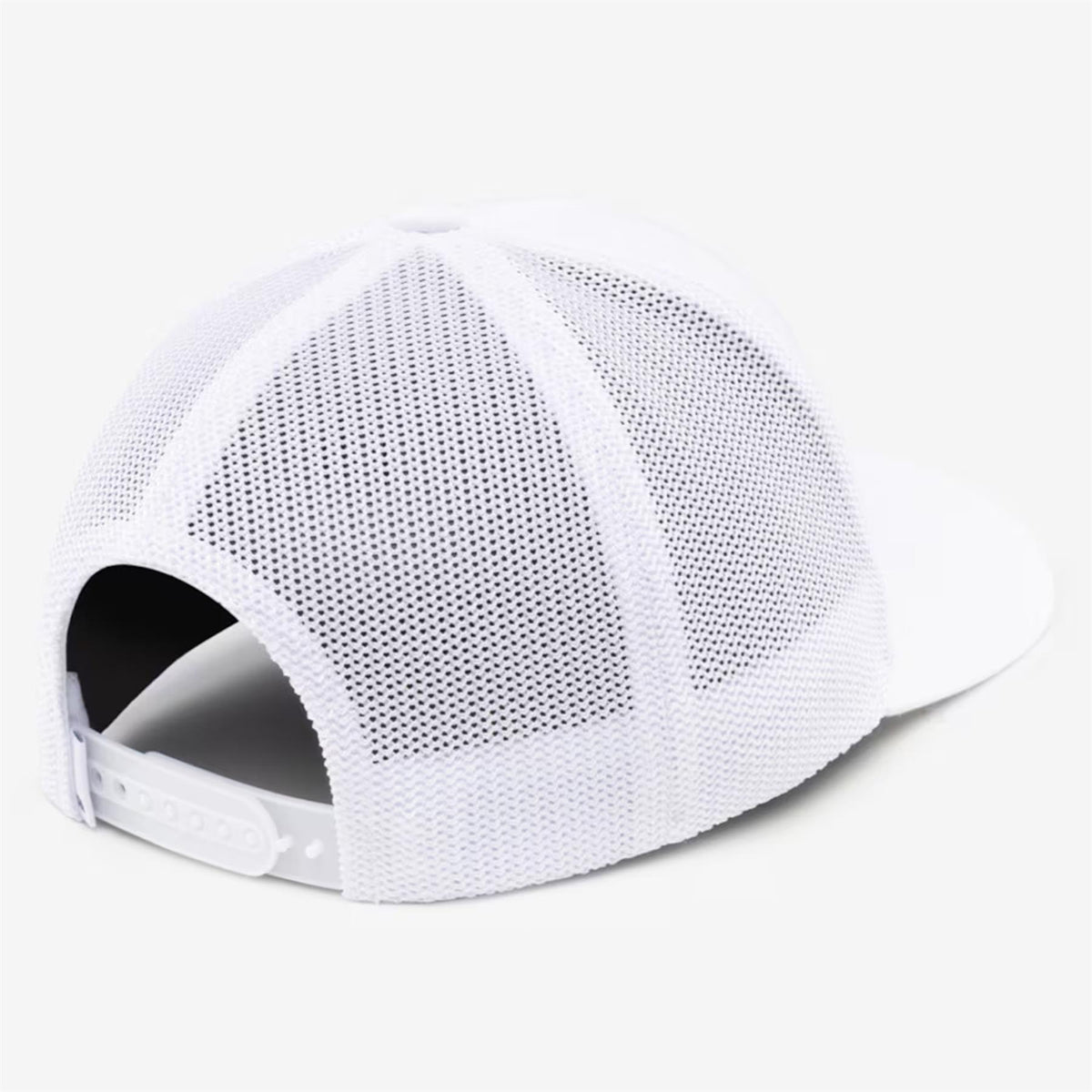 The Patch Floral Cap White