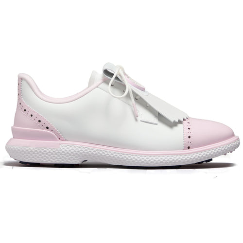 Womens GALLIVAN2R Brogue Golf Shoes Snow/Blush - SS25