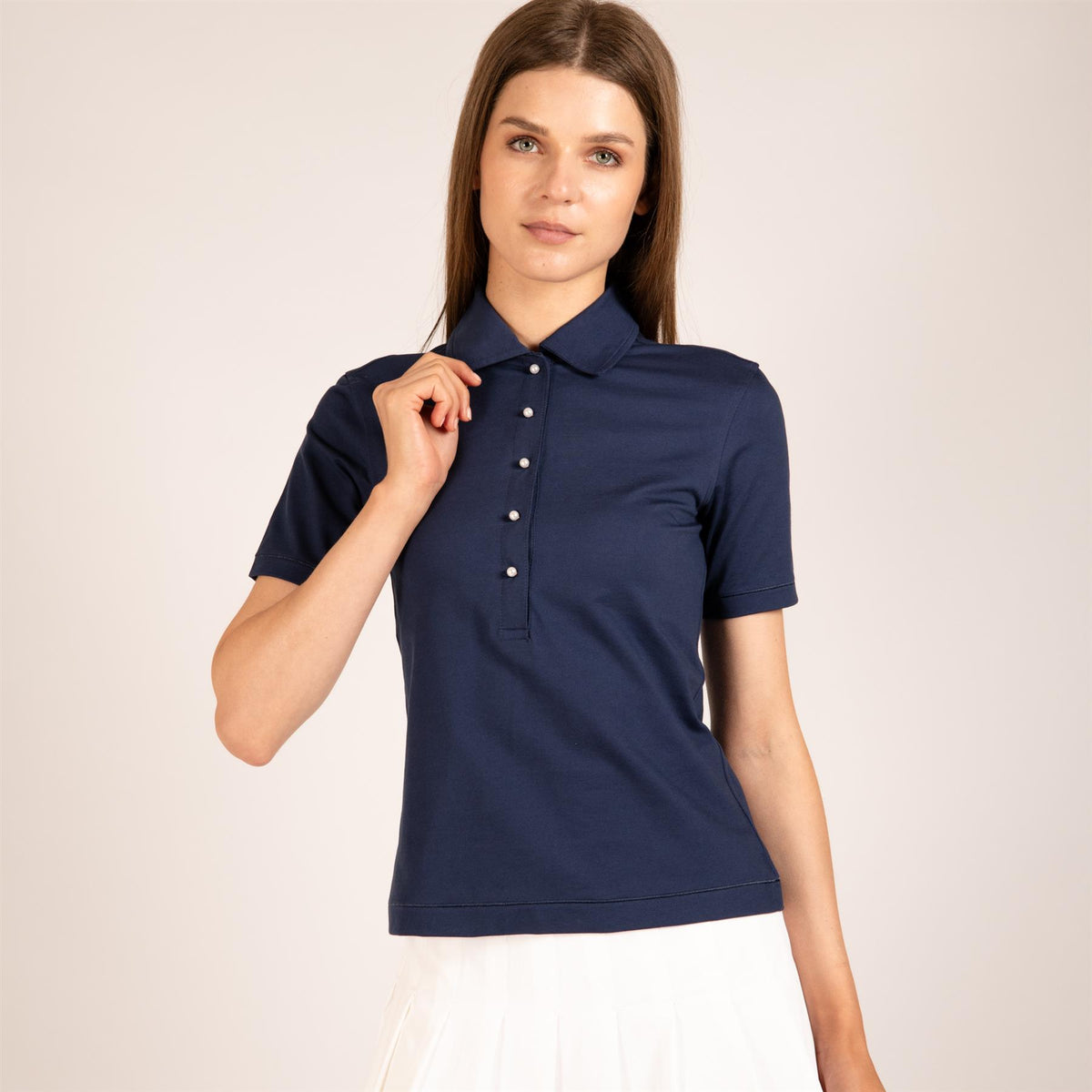 Womens Suki Polo Legacy Navy