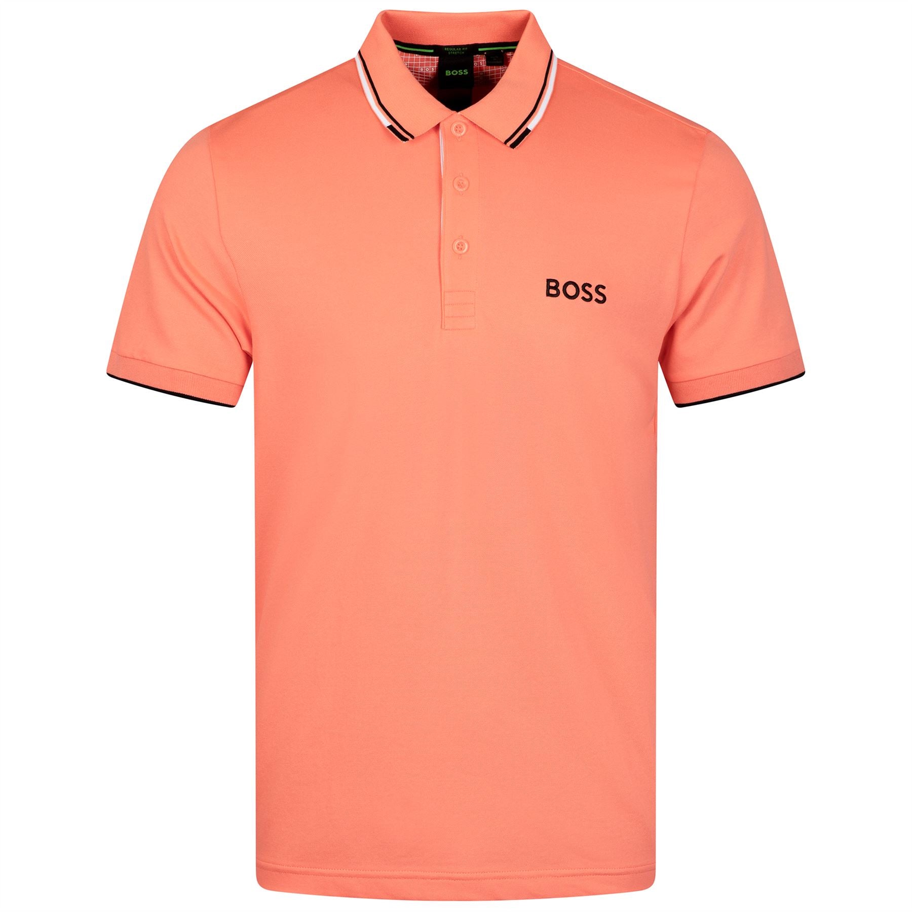 Paddy Pro Cotton Polo Open Red