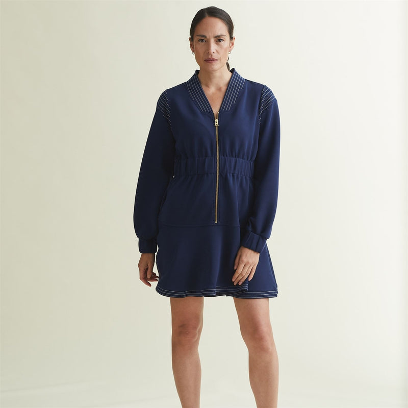 Womens Rita Dress Blue