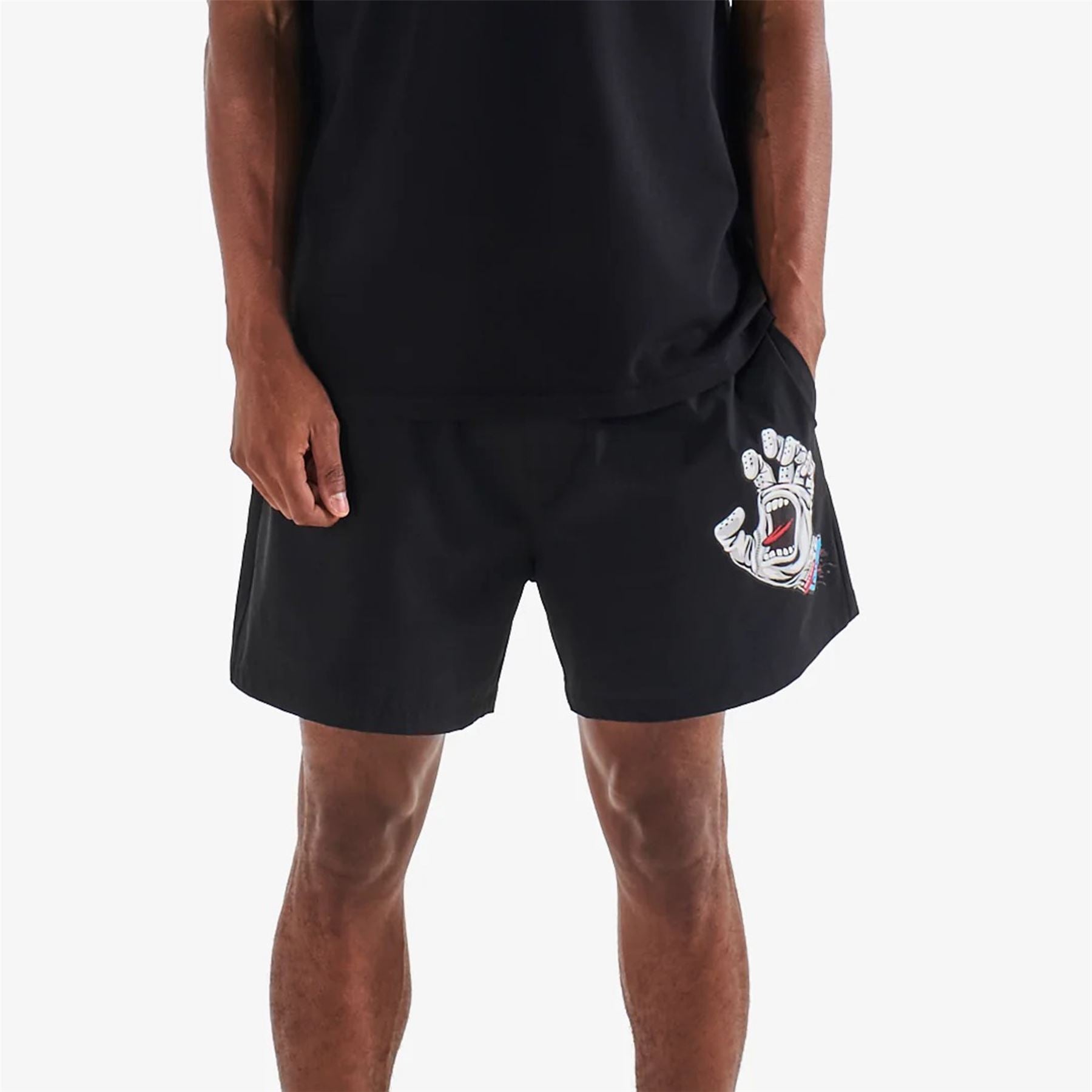 x Santa Cruz Scooter Shorts Black