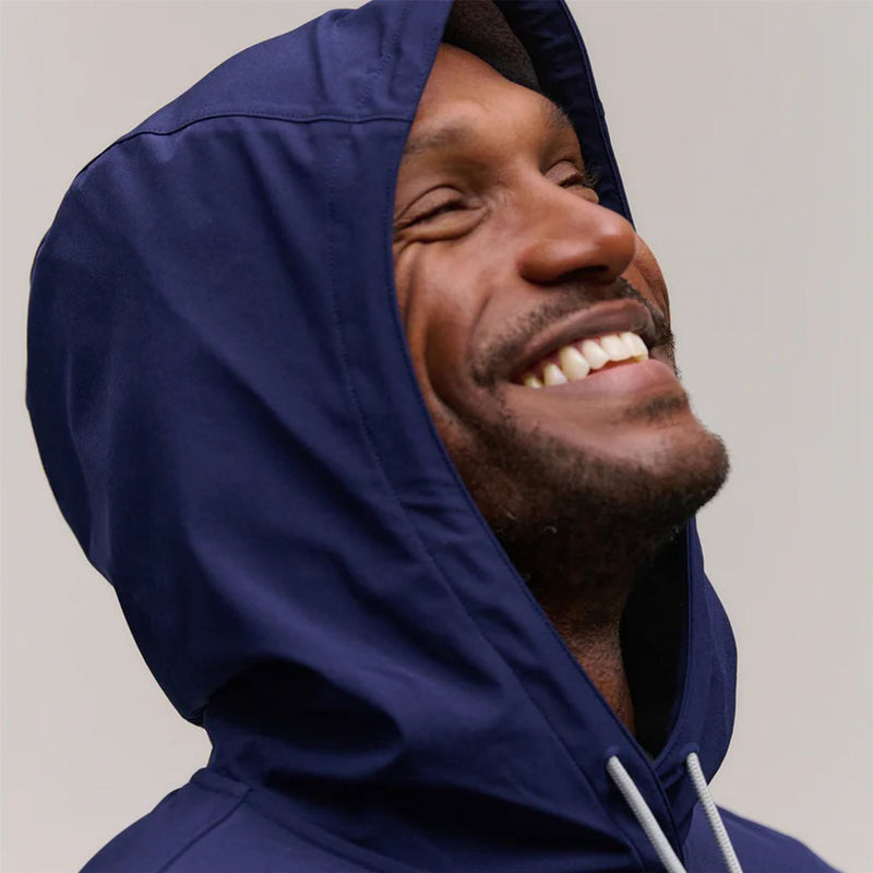 Tyson Hoodie Grey Heather/Navy