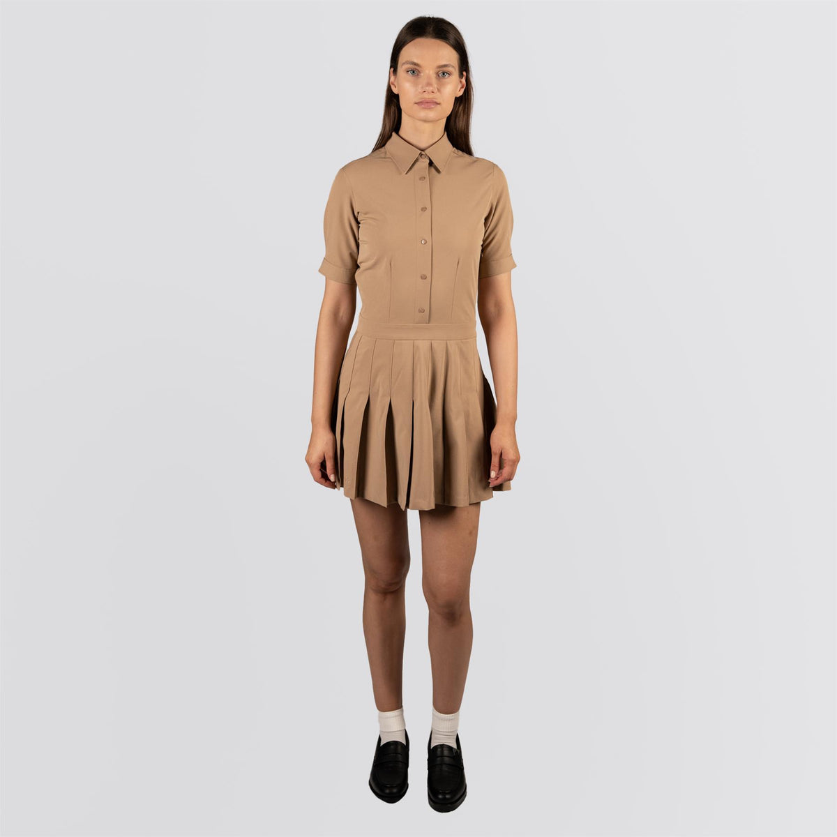 Womens Tess Dress Sand