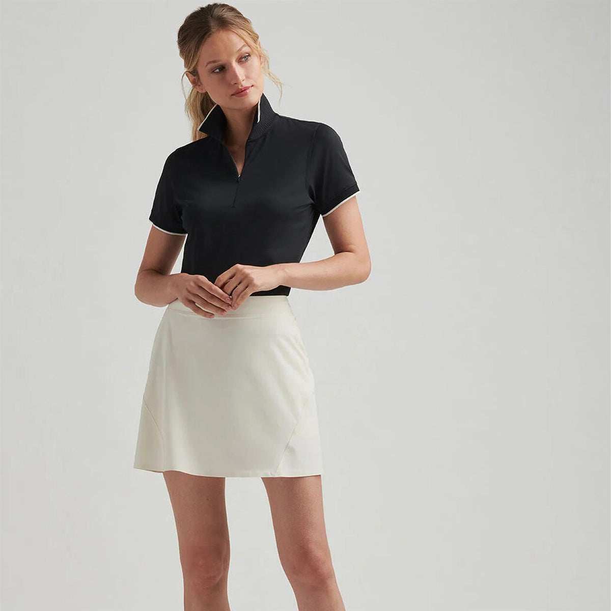 Womens Bingham Skort Ivory