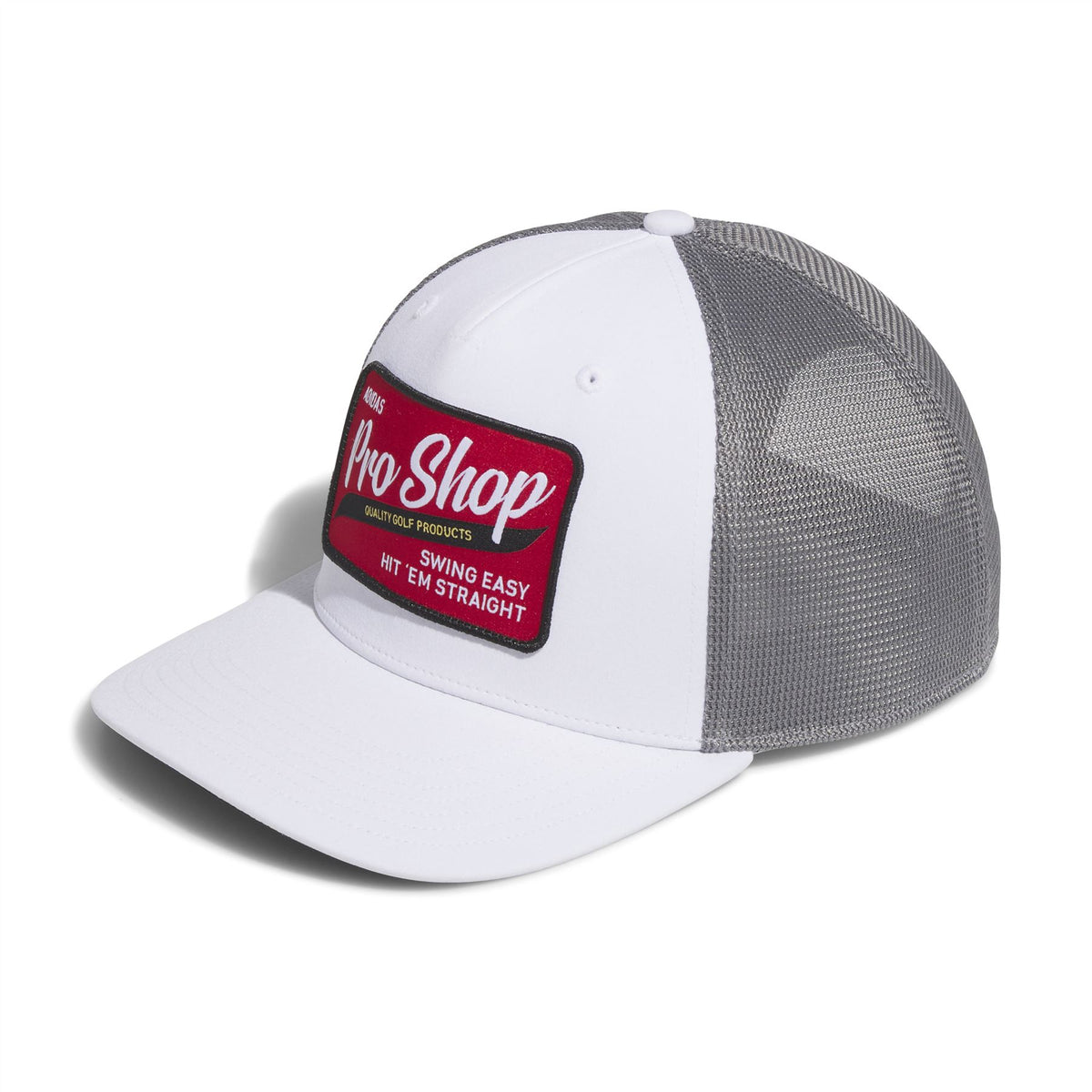 Five-Panel Trucker Hat White
