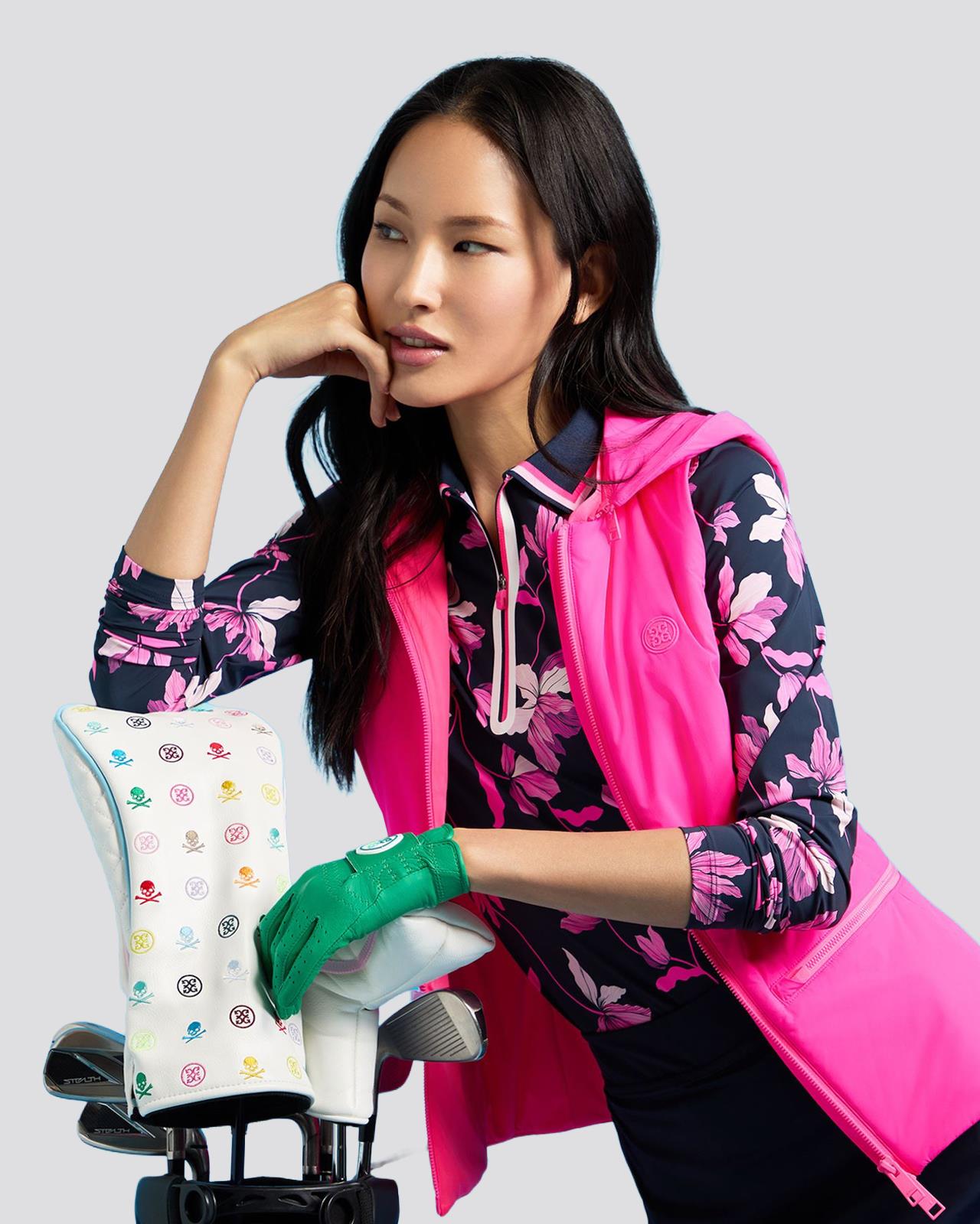 G/FORE The Whit Hooded Stretch Vest Knockout Pink – TRENDYGOLFUSA.COM