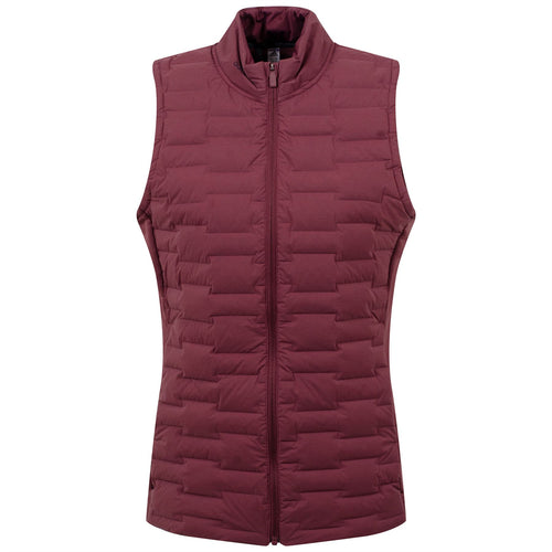 Womens Frostguard Full Zip Vest Quiet Crimson - AW22