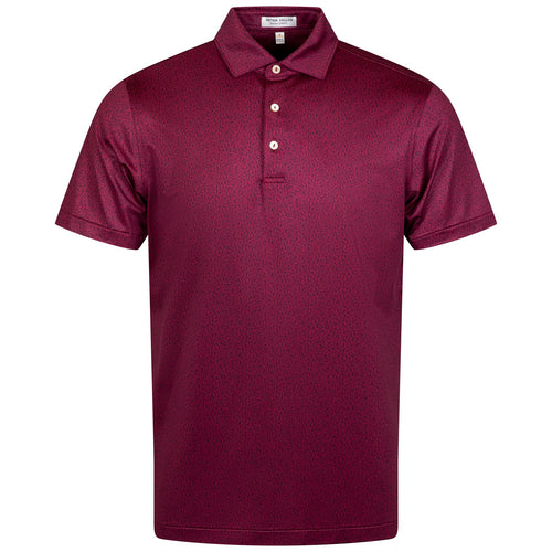 Beer Garden Performance Jersey Polo Pomegranate - AW24