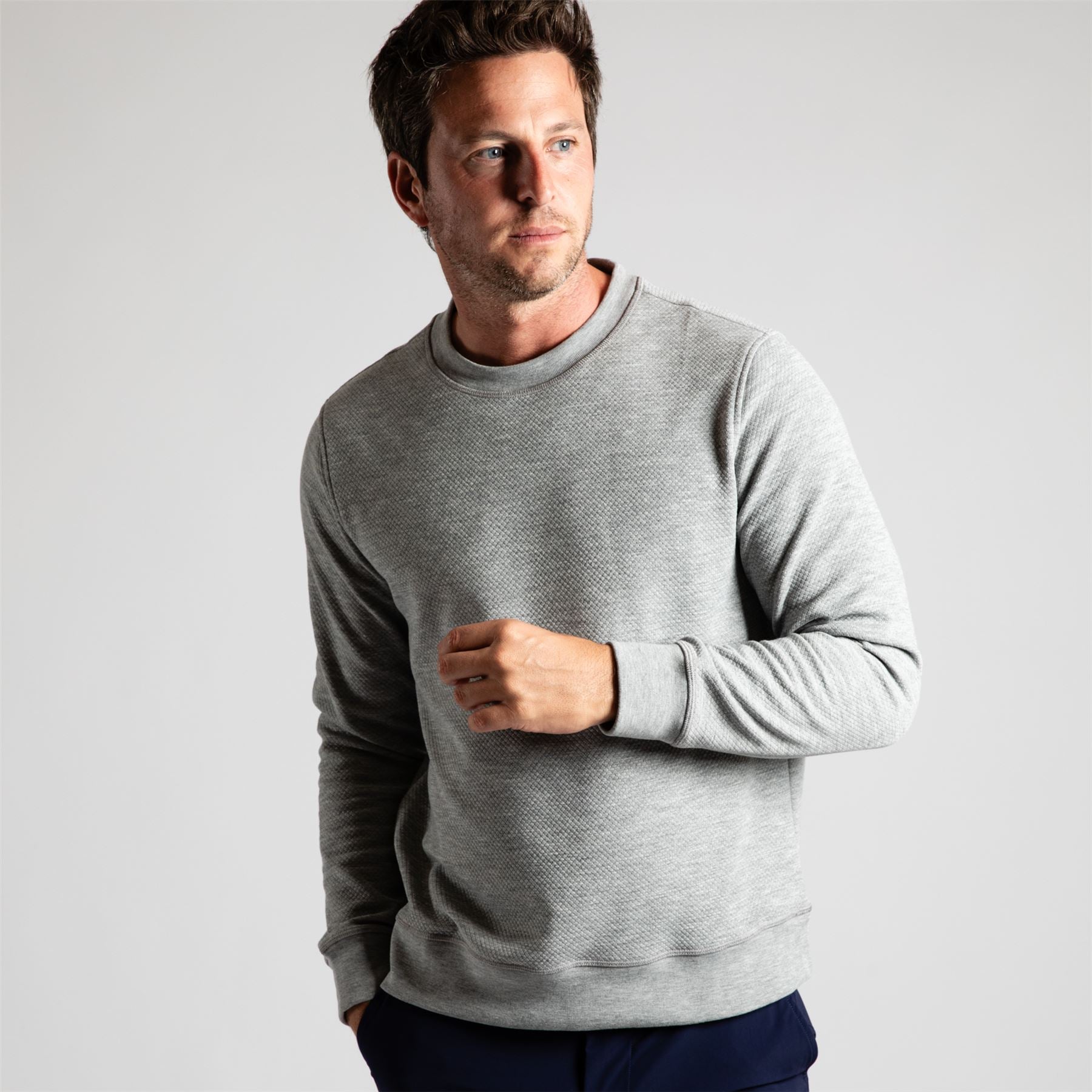 Troy Crewneck Smoke Heather