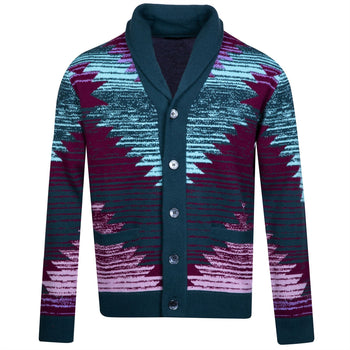Greyson Green Flash Ottawa Shawl Cardigan Multi|Cardigan