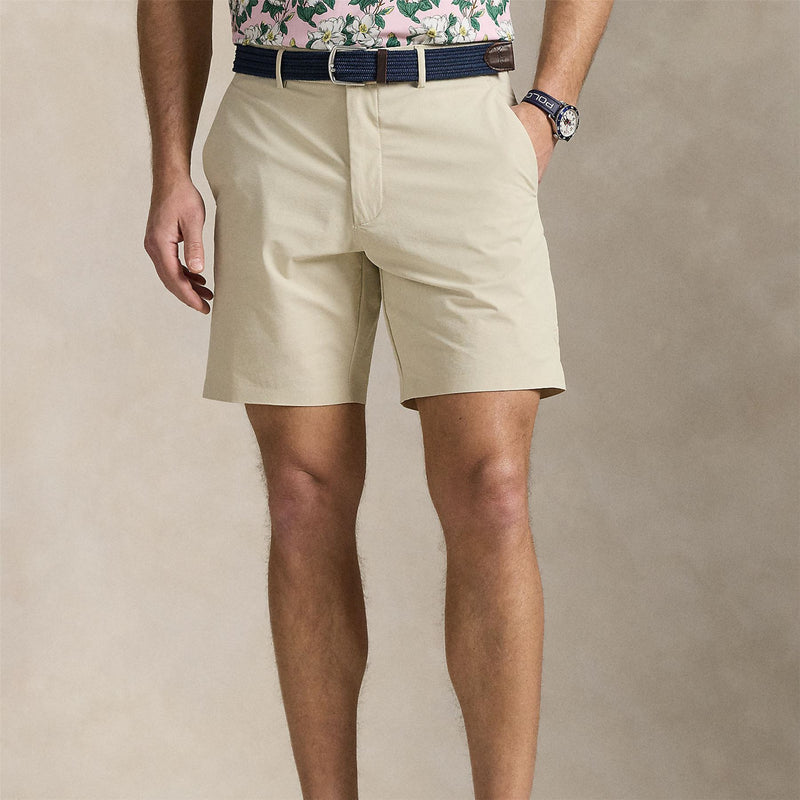 RLX On Course Woven Straight Shorts Basic Sand