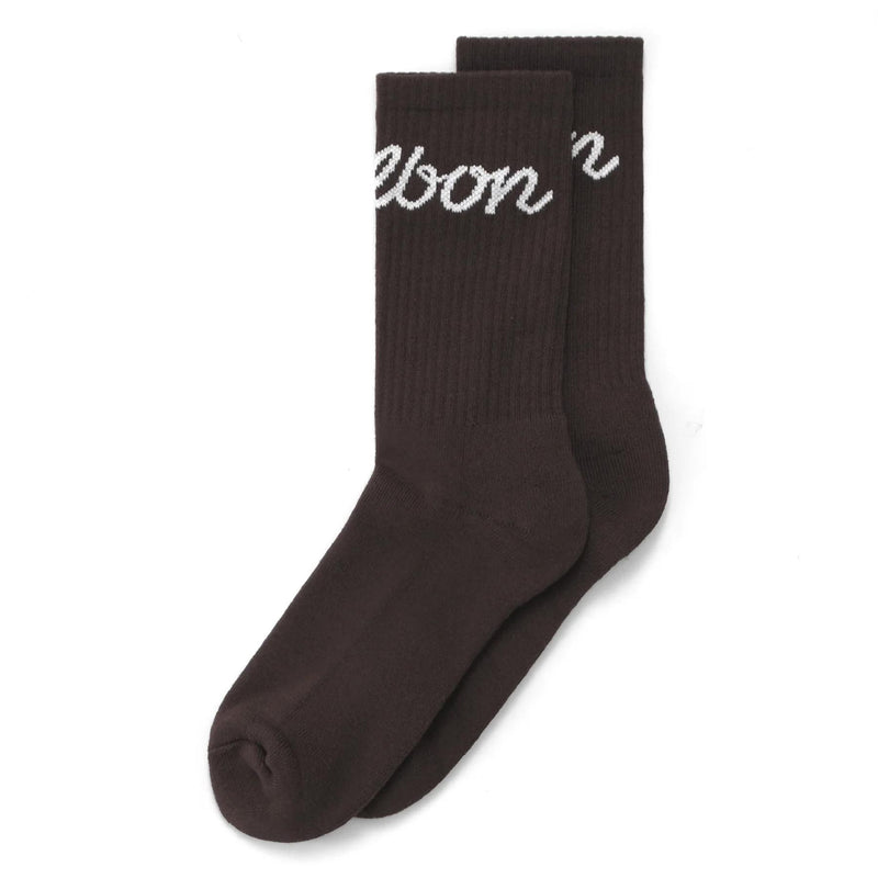 Bon Script Sock Brown
