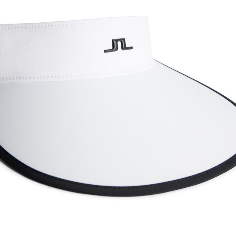 Womens Alba Tech Stretch Big Visor White