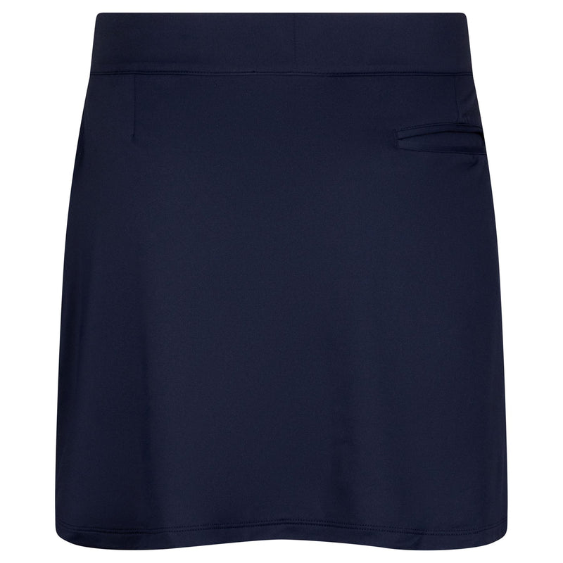 Womens Alice Petal Hem Skort Navy