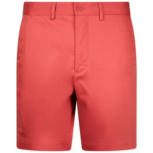 Polo Golf Tailored Fit Plaid Cotton Shorts Spring Red