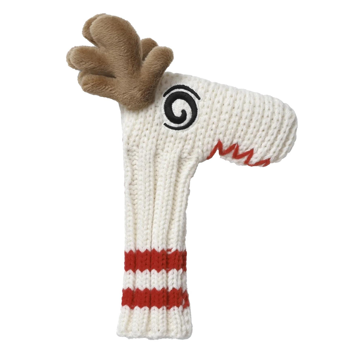 Rudolph Knit Blade Putter Cover Ivory/Red