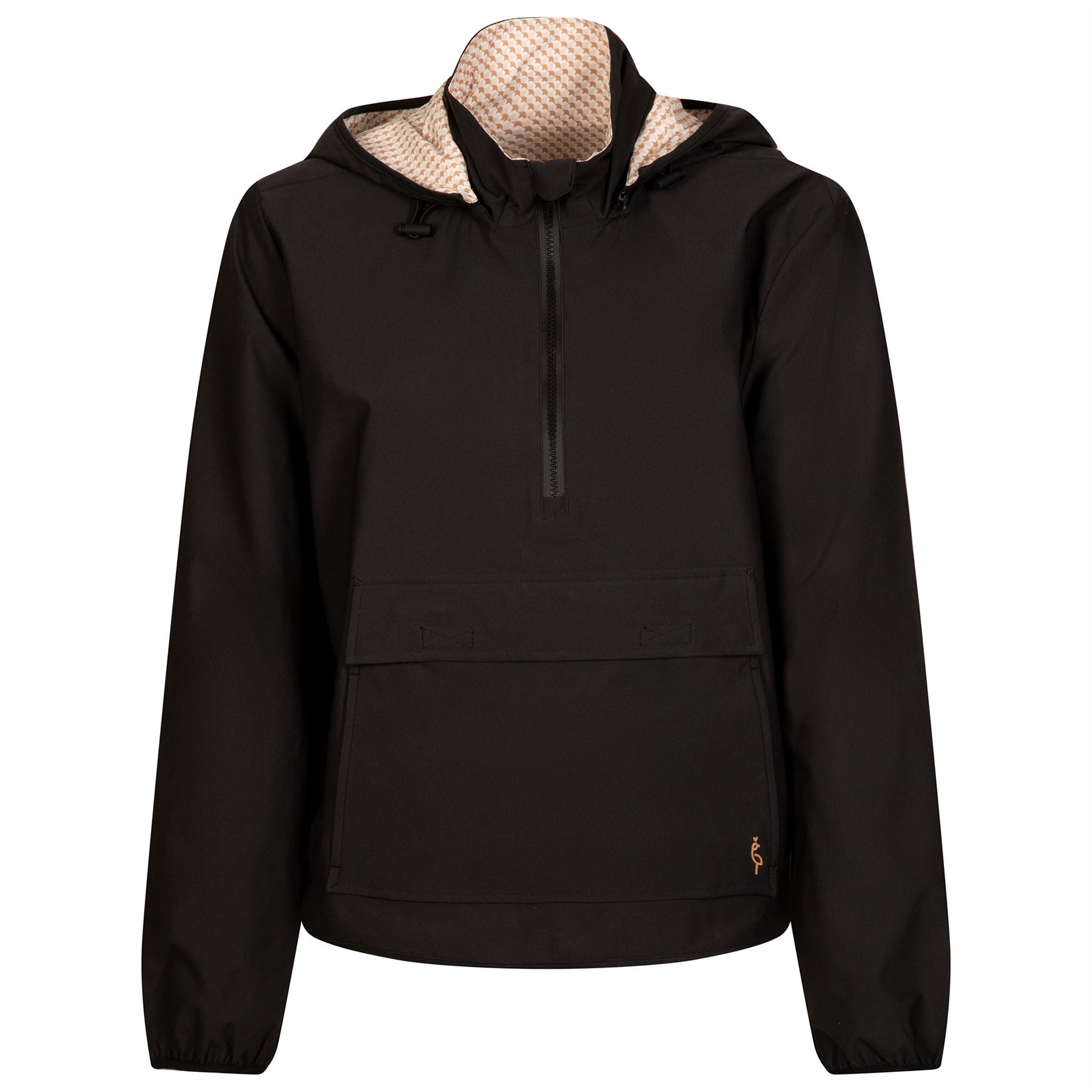 Womens Rev-Pack Anorak Black/Clay/Crown