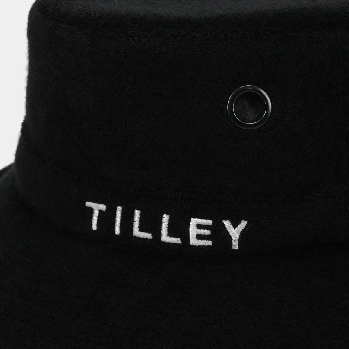 Terry Towel Sport Bucket Hat Black