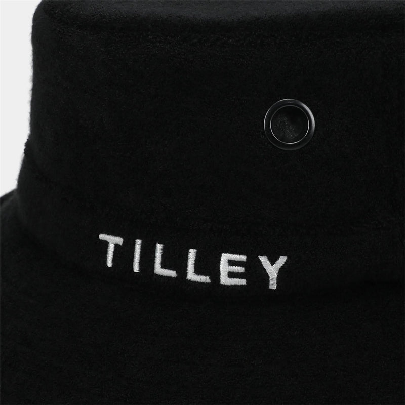 Terry Towel Sport Bucket Hat Black