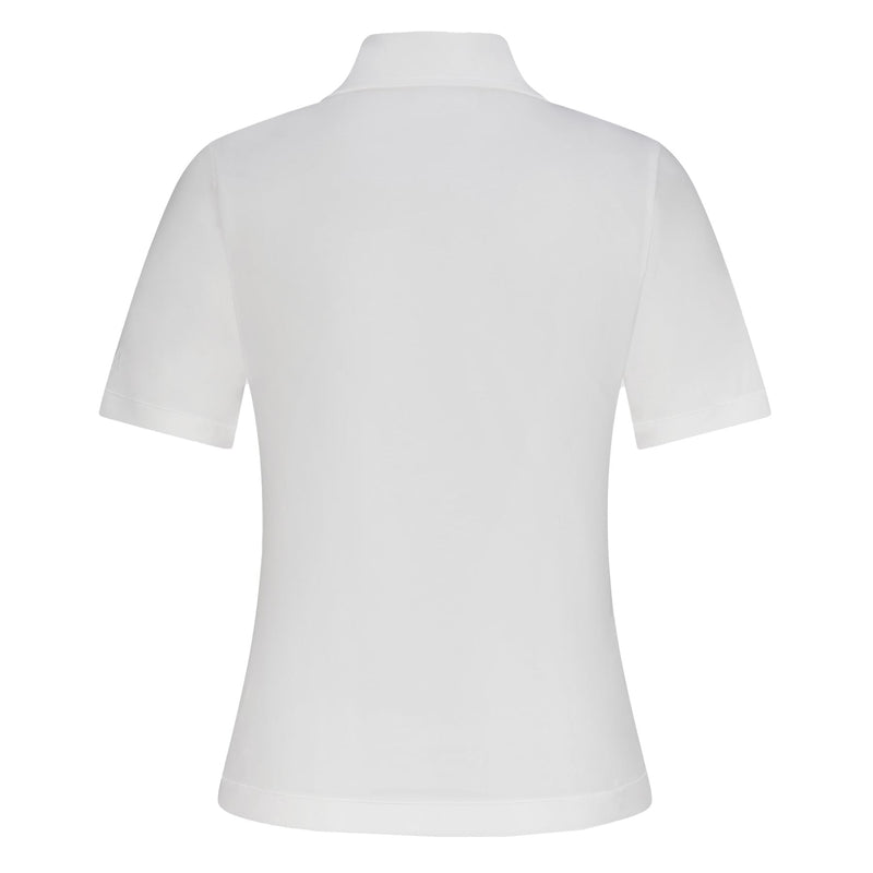 Womens Suki Polo Pearl White