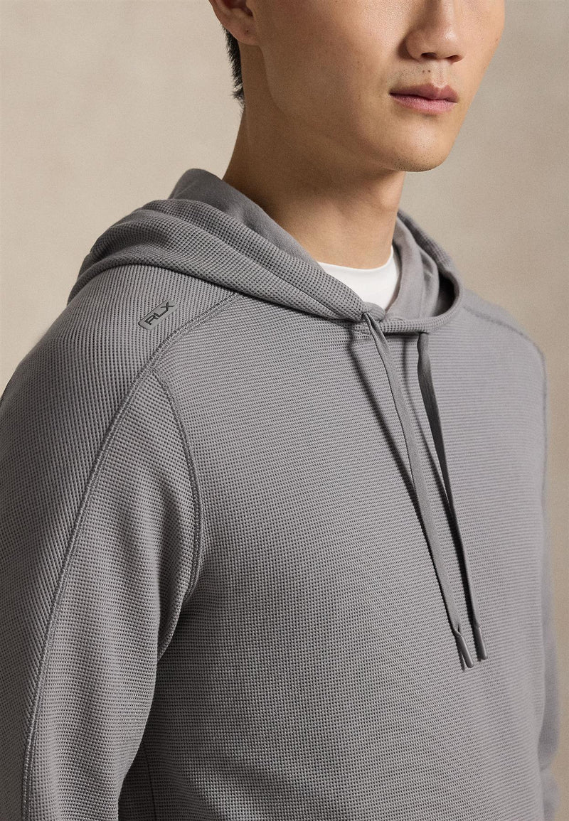 RLX Tech Waffle Pullover Perfect Grey