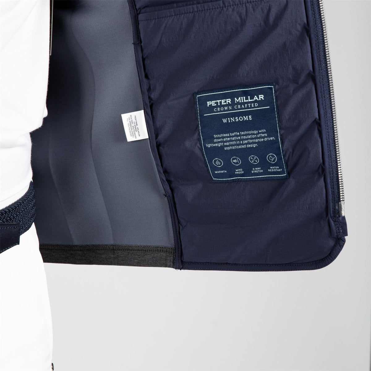 Winsome Hybrid Vest Navy
