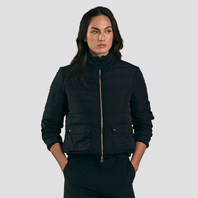 Womens Jasmine Puffer Jacket Black