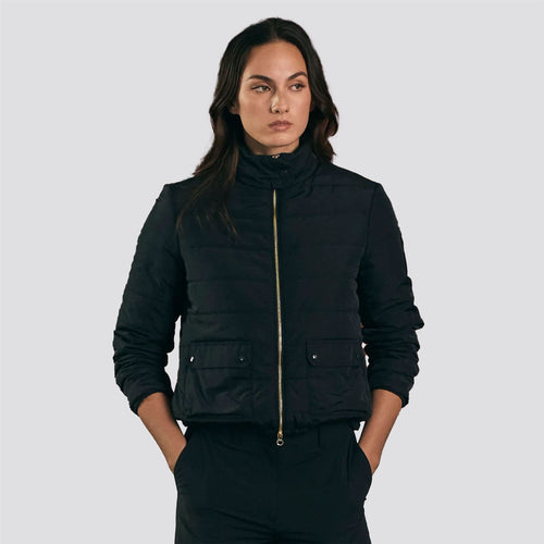 Womens Jasmine Puffer Jacket Black