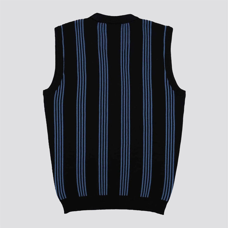 Vincents Knit Sweater Vest Black