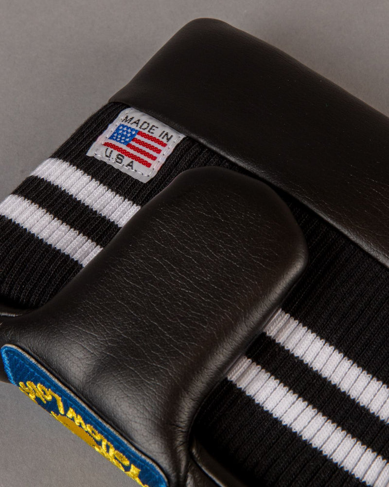 Squash Tail U-Leather Mallet Putter Cover Huntington Black