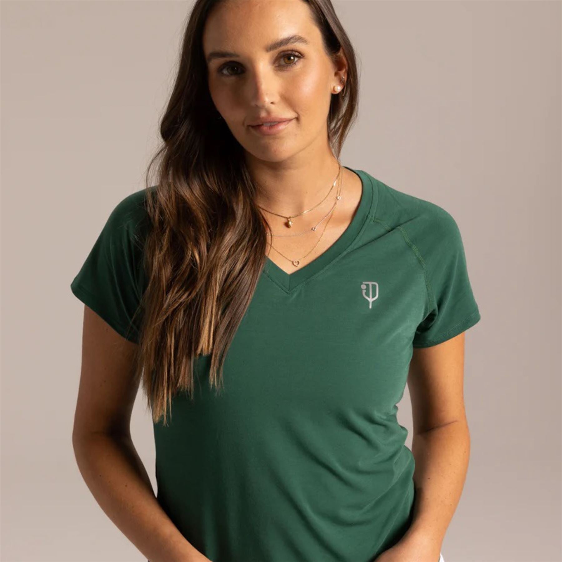 Womens 5.0 Tee Pritchard Green