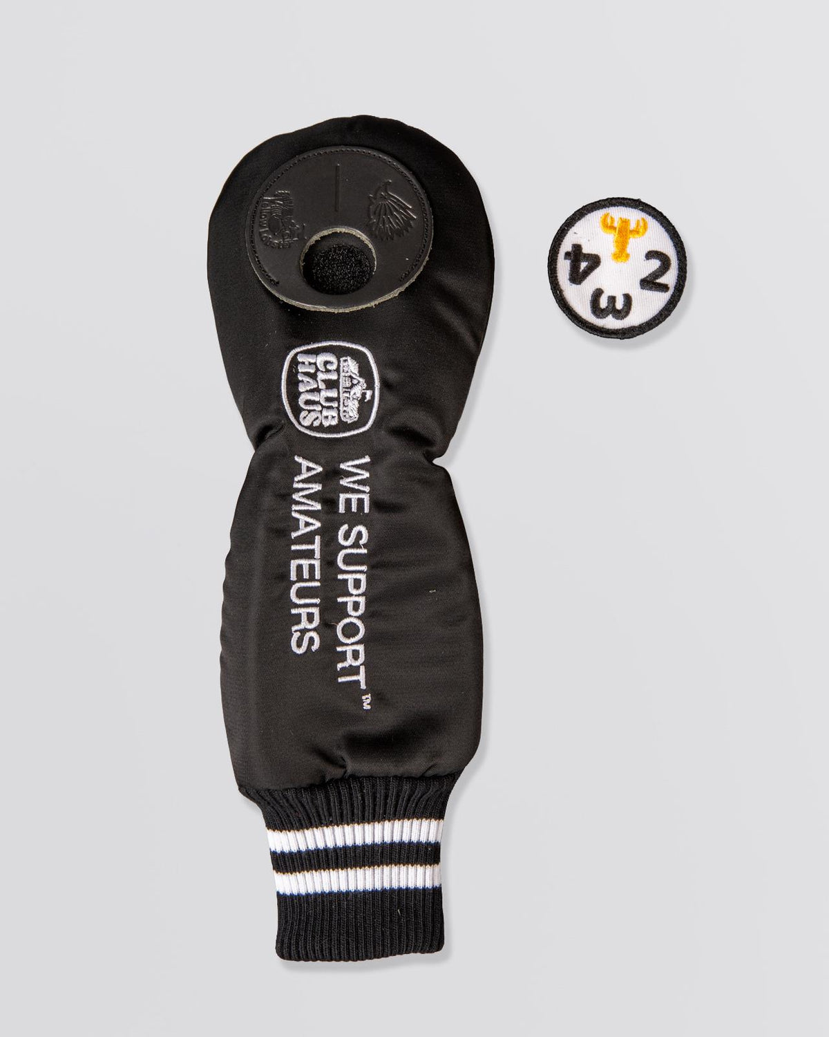 x Club Haus Nylon Twill Hybrid Head Cover Huntington Black