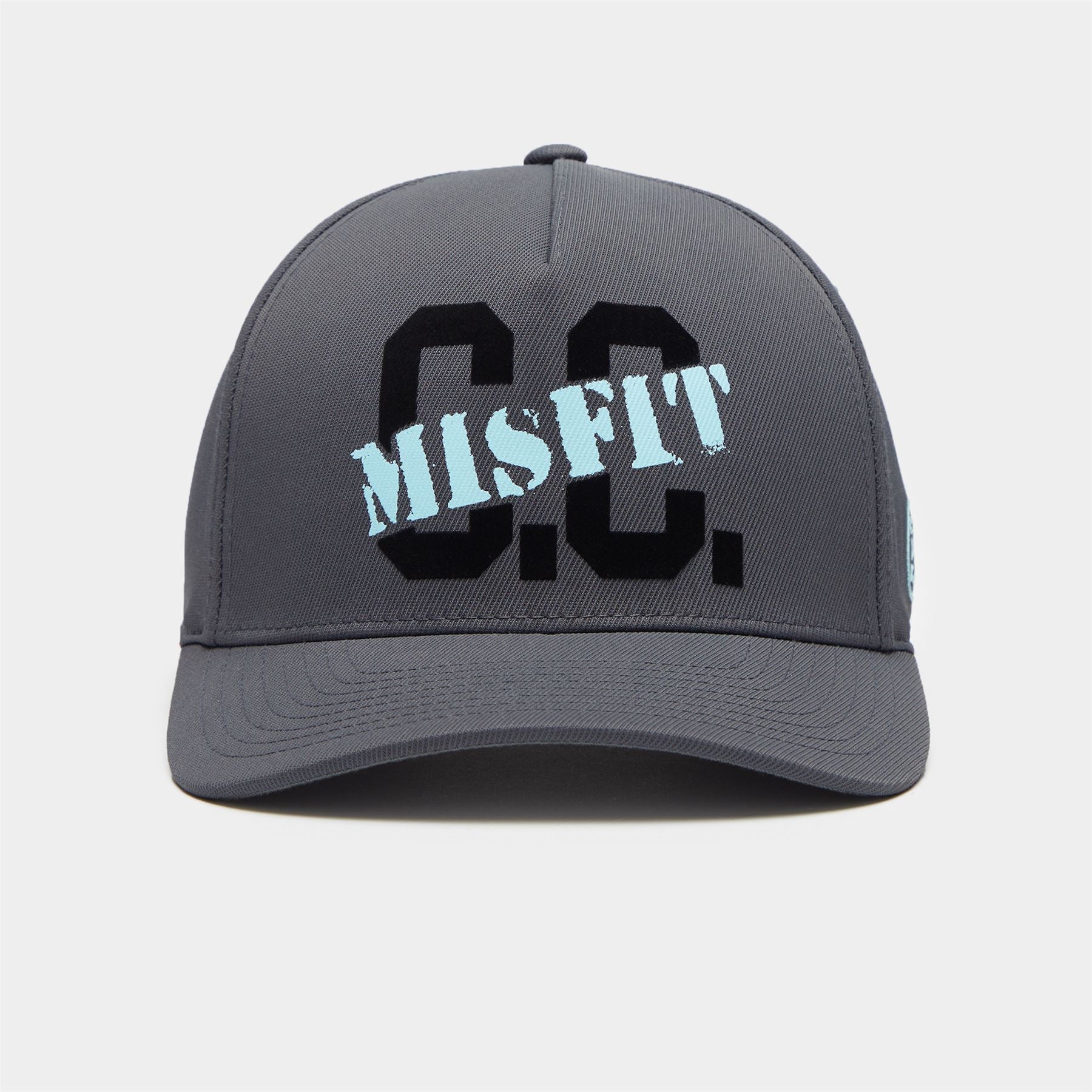 G/FORE C.C. Misfit Stretch Twill Snapback Hat Charcoal