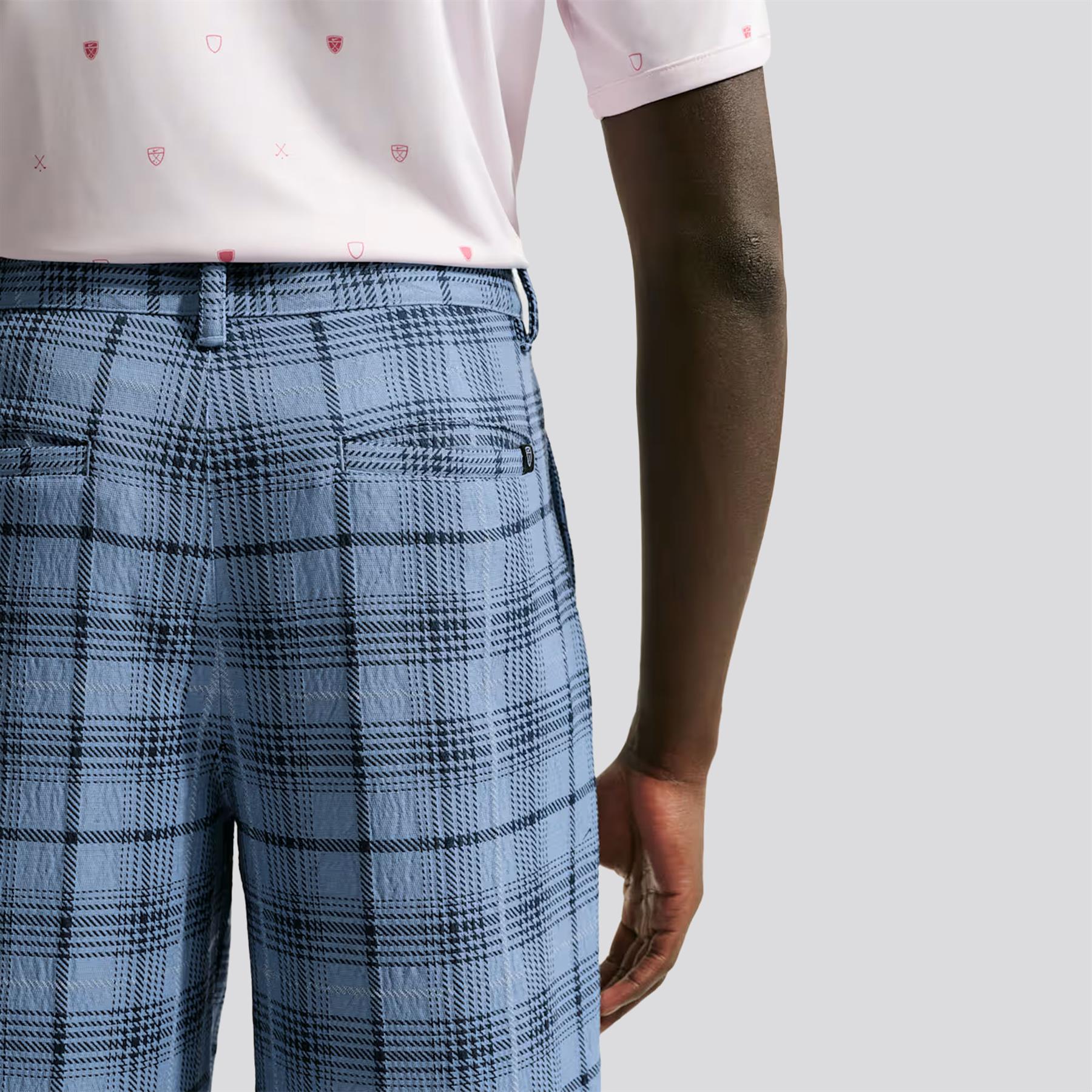 Nike Tartan Golf Pants Work Blue/Black | TRENDYGOLF USA