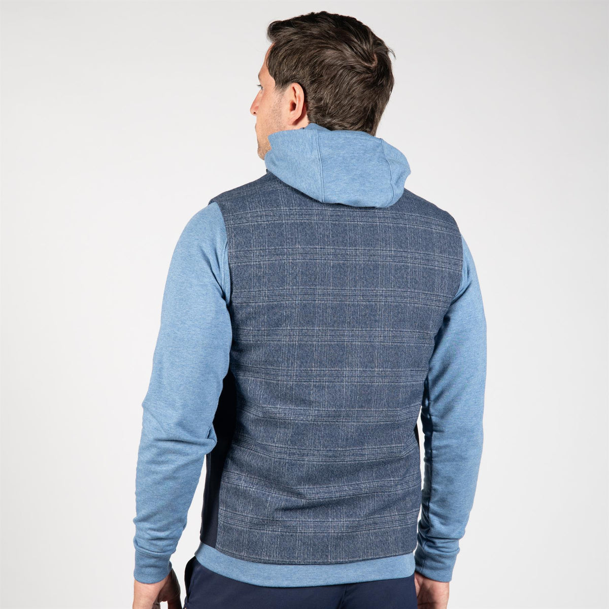 The Sterling Vest Heathered Navy