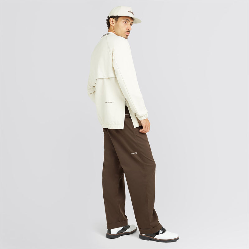 V-Neck Pullover Windbreaker Ivory