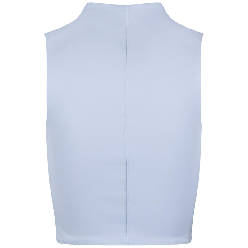 Womens Sunfire Zip Tank Top Brunnera Blue