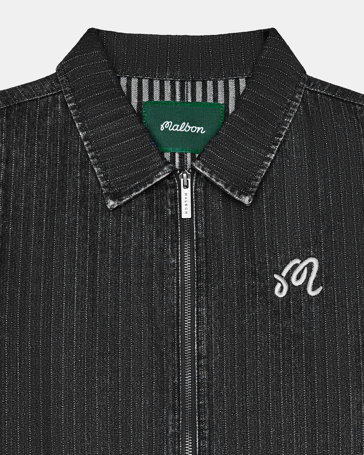 Foreman Jacket Black Stone Washed Denim